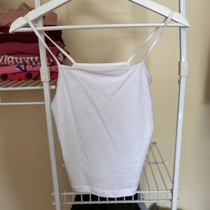 White tank top